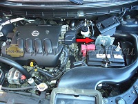Расположение ЭБУ двигателя Nissan X-Trail